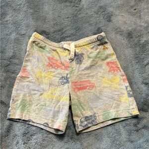 Kids' Vehicle Design Shorts with Drawstring